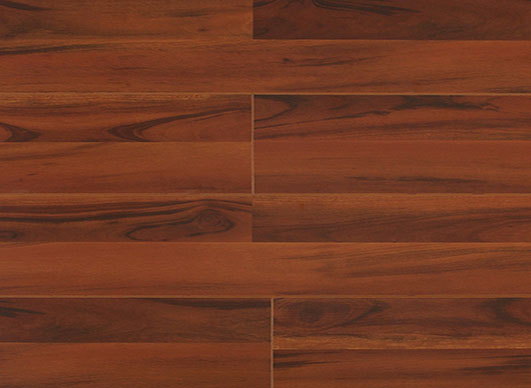 L15908-Red Brown Oak Glossy Surface Laminare Flooring