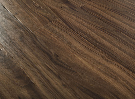L242-Brown Waved Oak Low Glossy Surface Laminare Flooring
